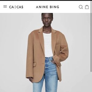 Anine Bing Camel blazer size S (BNWT)